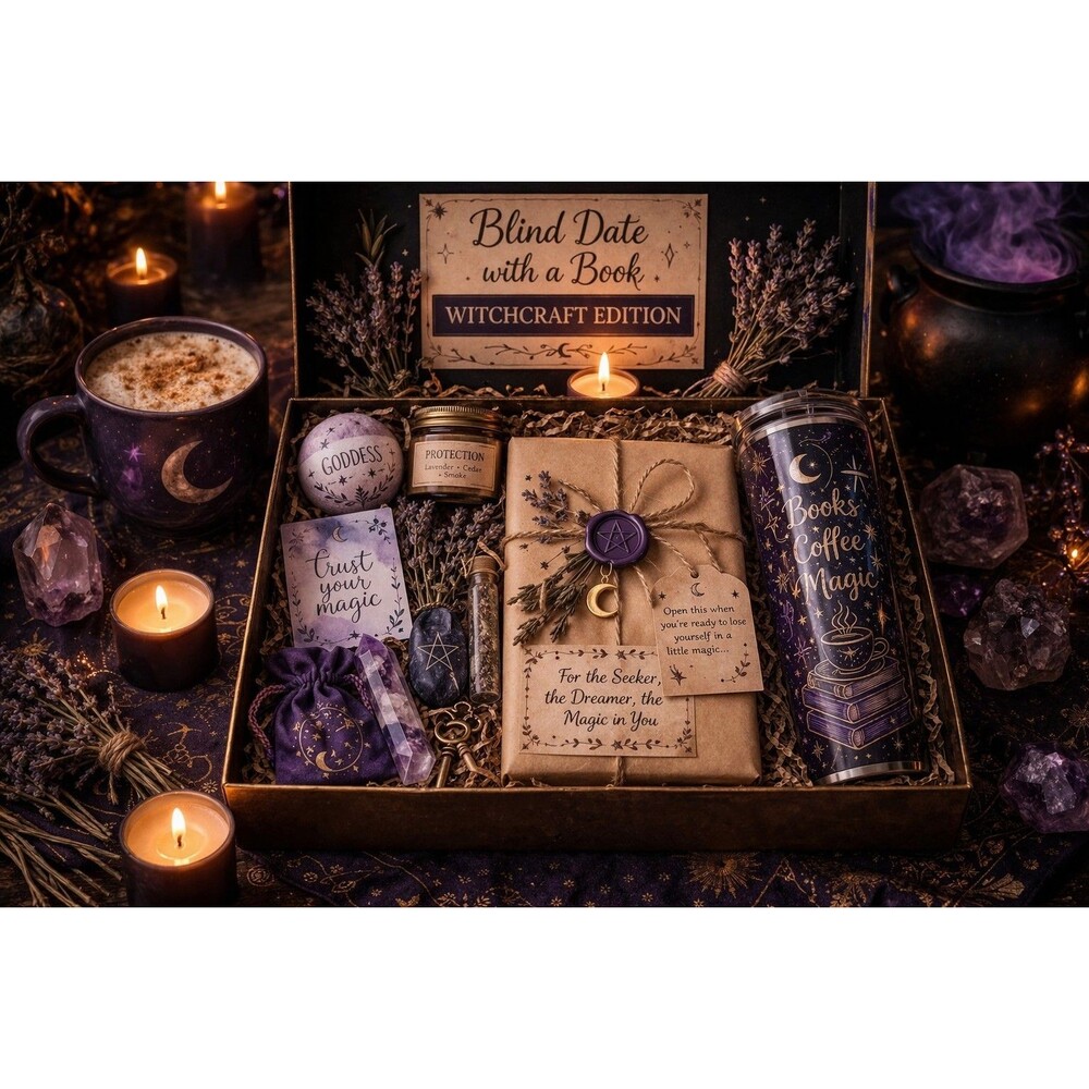 Blind Date With A Book Mystery Book Bundle: Witchcraft, Spells, Magic & More